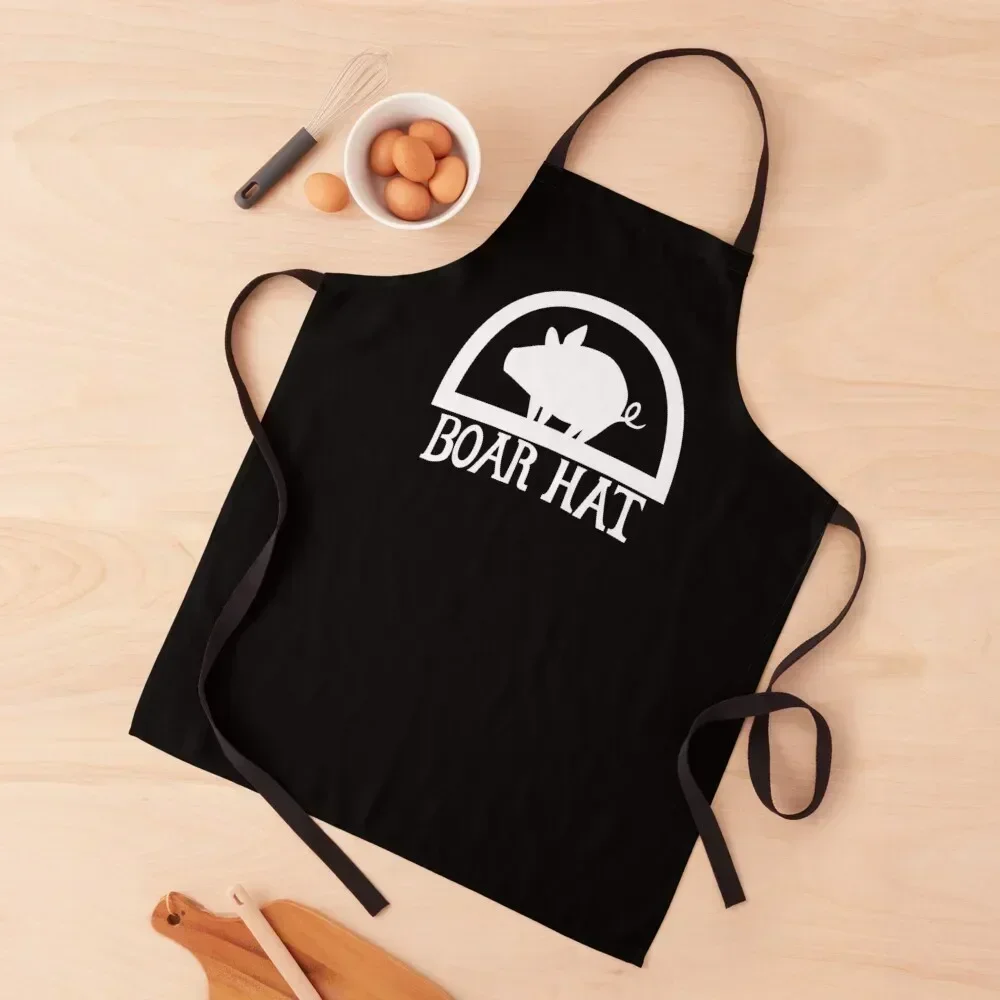 

Boar Hat Sign - white Apron Kitchen Apras For Women Kitchen For Man Novelties Kitchen And Home Men Apron