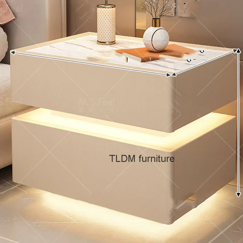 

Modular Bedroom Nightstand Nordic Square Closets Storage Salon Cabinets Nightstand Coffee Table Mesita De Noche Modern Furniture