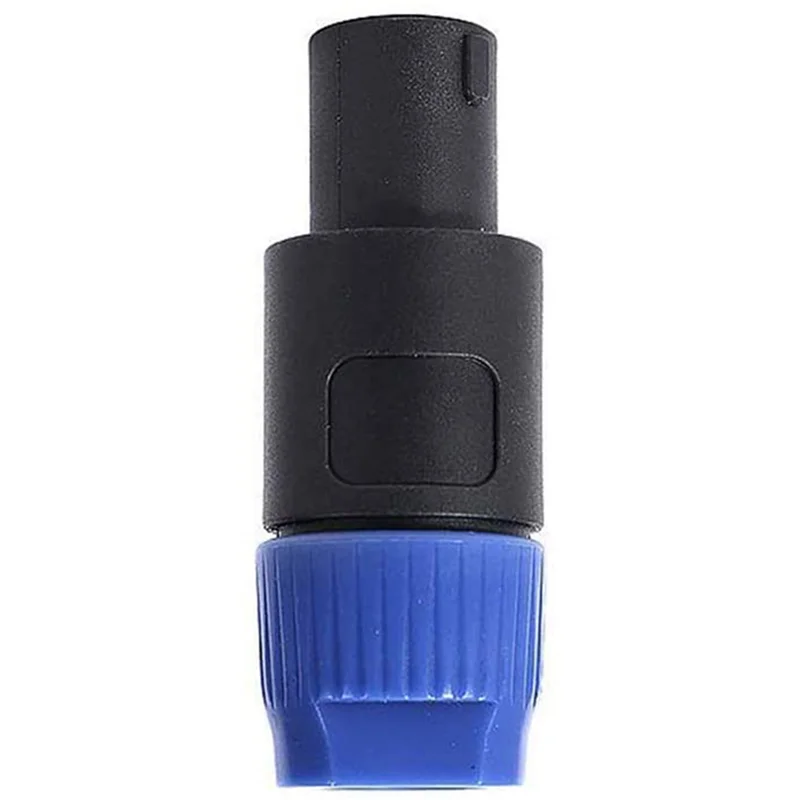 

32 Pack Audio Cable Adapter Connectors, 4 Pole Audio Speaker Plug Twist Lock Compatiable With Speakon NL4FC, NL4FX-TCES