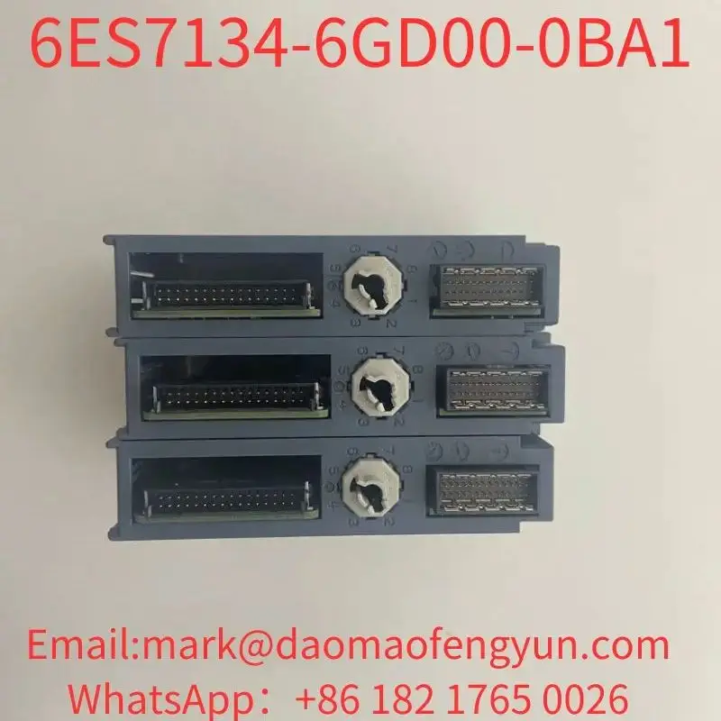 

6ES7134-6GD00-0BA1 Used Tested OK In Good Condition SIMATIC ET 200SP, analog input module, AI 4XI 2-/4-wire standard