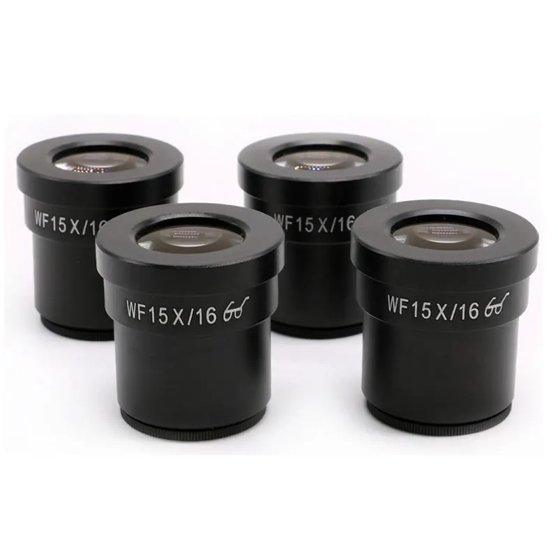 WF15X 16MM Mounting Size 30mm Wide Field of View High Eye-point Microscope Eyepiece for Stereo Microscopes