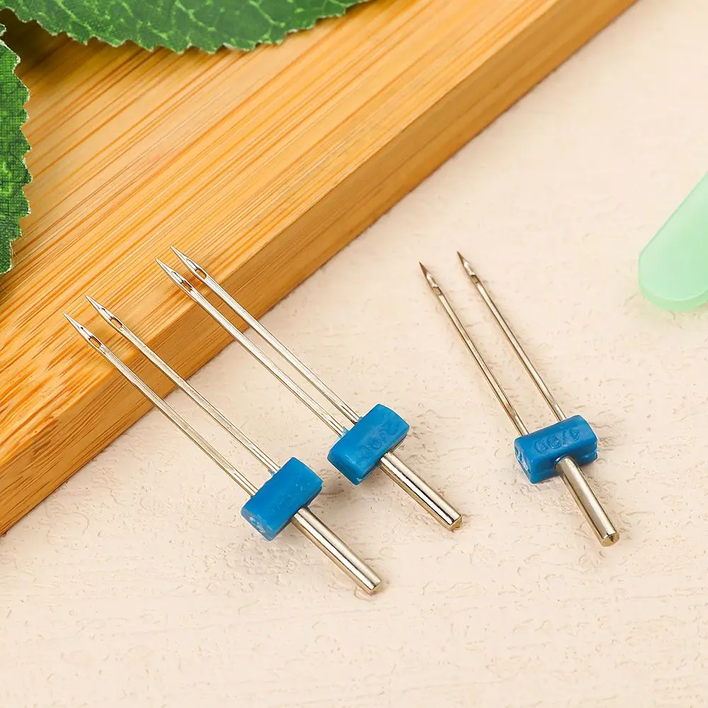 Аксессуары, бытовые инструменты 2/90, 3/90, 4/90, морщинистая прижимная лапка, 3 размера, двойные иглы, 9 канавок, фитинги для швейной машины