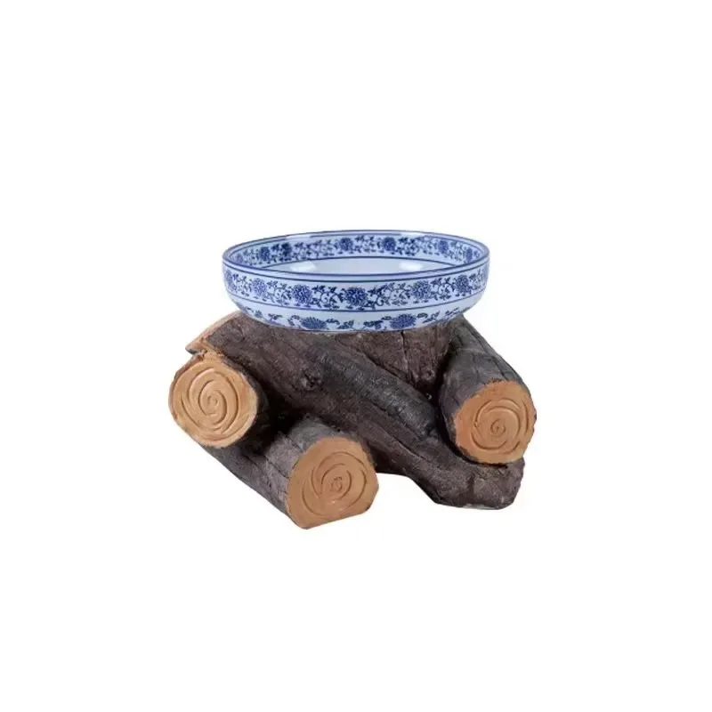 Dry Ice Tableware Salmon Sashimi Bowl Hot Pot Barbecue Seafood Platter Plate for Restaurant