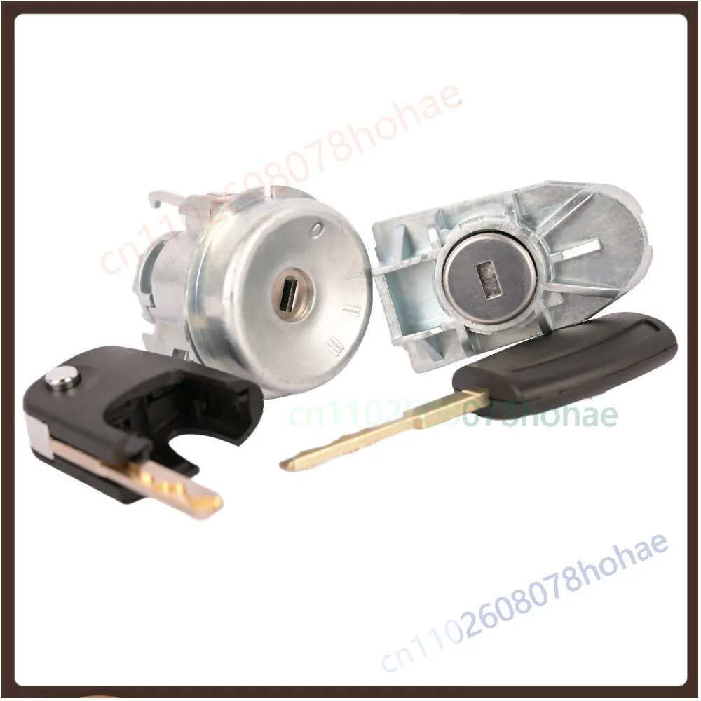Ignition Lock Cylinder & Door Lock Set W/Keys for 2011-2019 FORD FIESTA