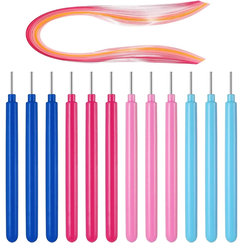 Art Quilling Craft - A74E-12 Stück Papier-Quilling-Werkzeuge, Roll- und Kräusel-Quilling-Nadelstifte