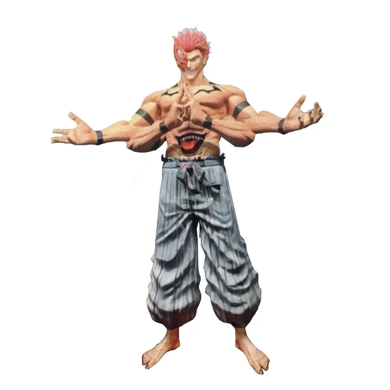 GK Anime Figuur Trendy Speelgoed Jujutsu Kaisen Ryomen Sukuna Pvc Collectible Standbeeld Anime Model Kamer Ornament Kinderen Speelgoed Kerstcadeau