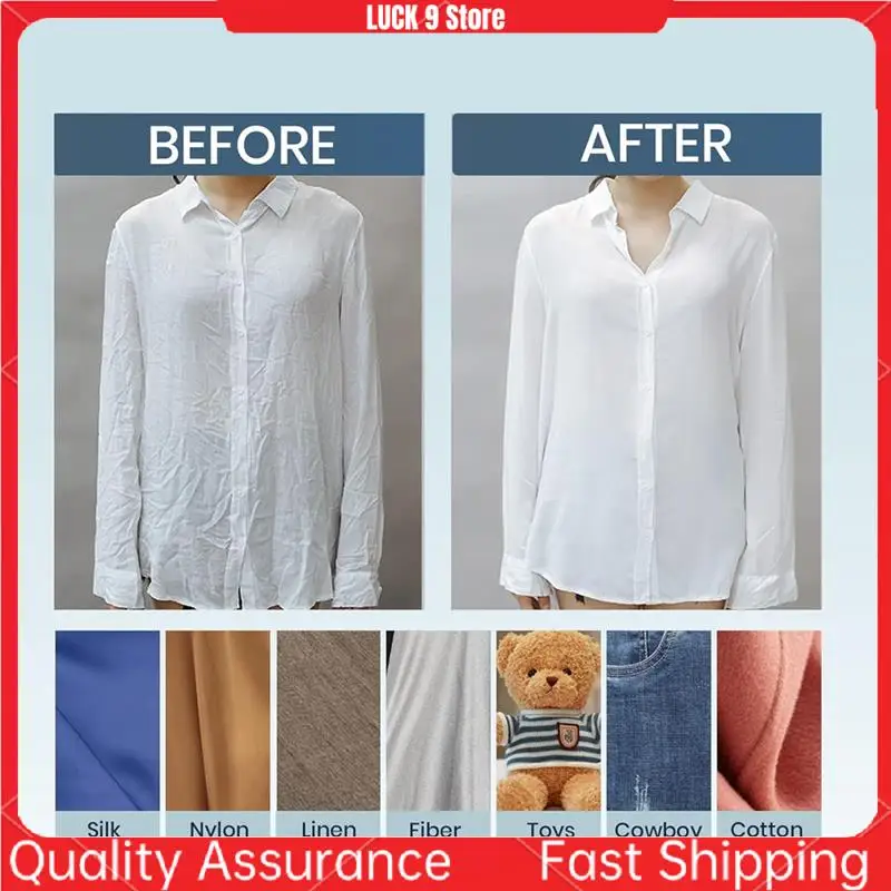 

Hand-Held Steamer For Clothes Portable Clothes Steamer With 300Ml Tank Steamer For Home Fabric Steam Iron US Plug Easy To Use