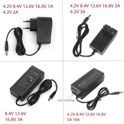 4.2V 8.4V 12.6V 16.8V 1A 2A 3A 5A 10A Charger Power Lithium Li-ion Battery Charger for Lithium Polymer Battery Pack