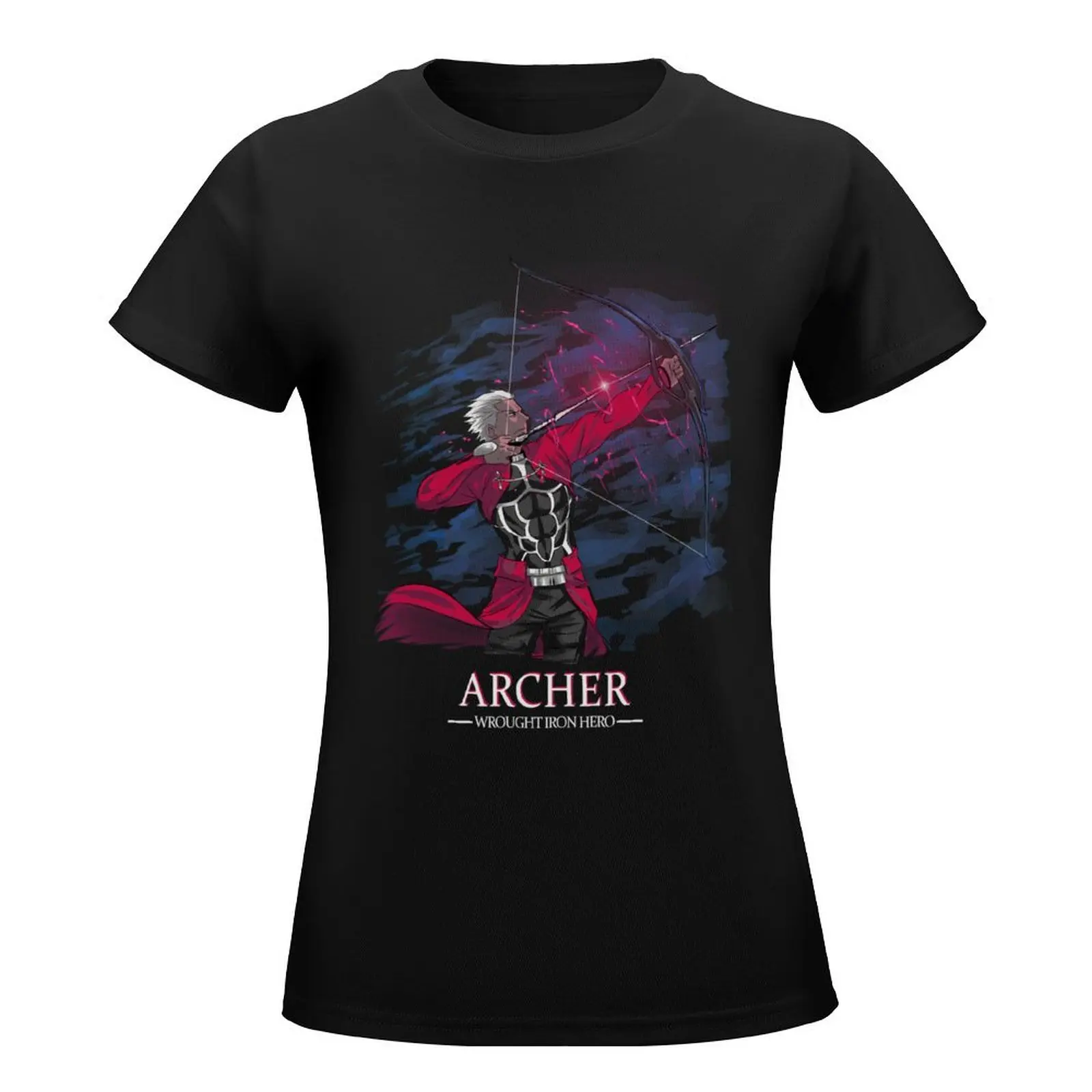 Archer T-Shirt summer top graphics Aesthetic clothing animal print shirt for girls Woman clothes