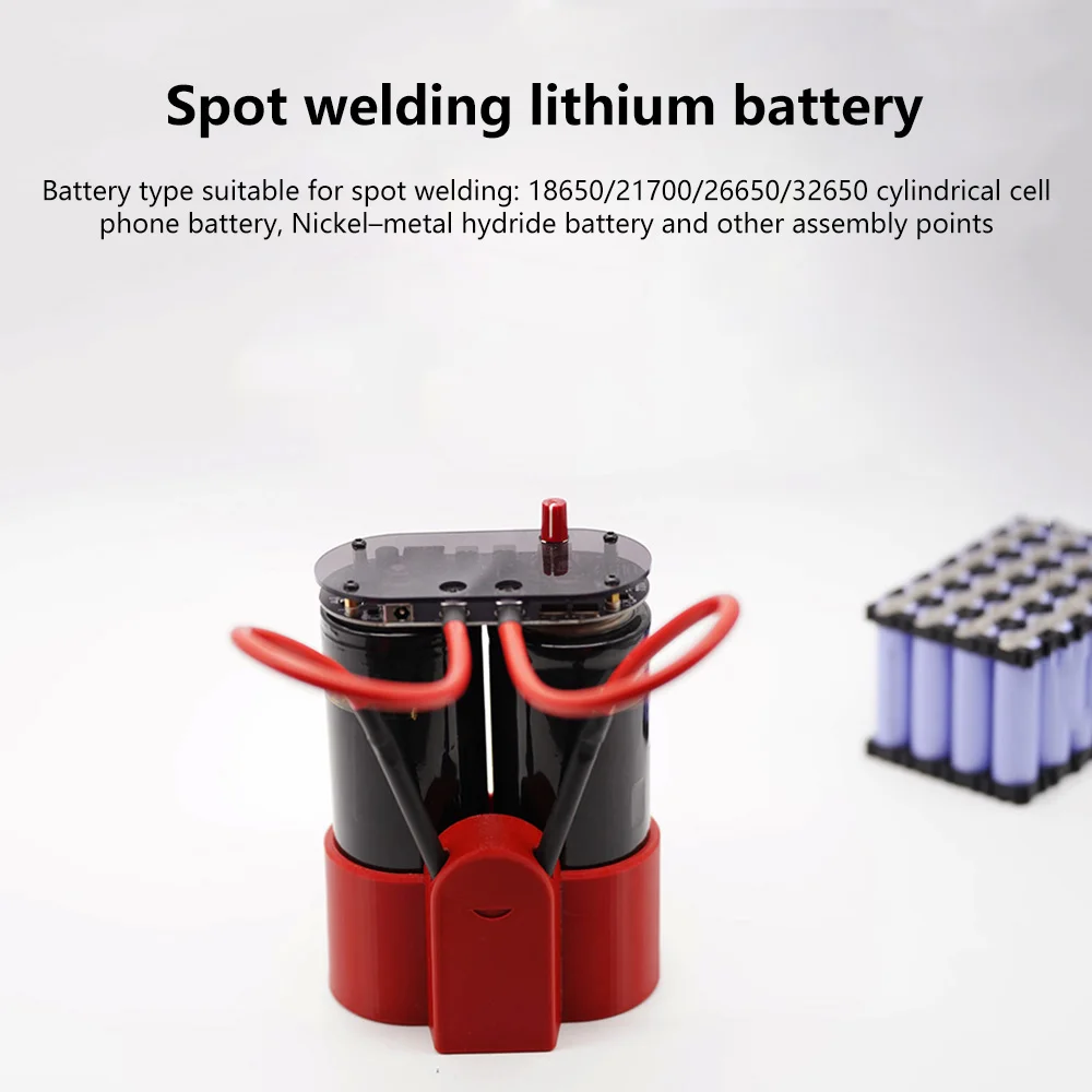 Farad Capacitor Battery Spot Welder 99 Gears Adjustable Capacitor Energy Storage Spot Welder for 18650 Spot Welding Machine