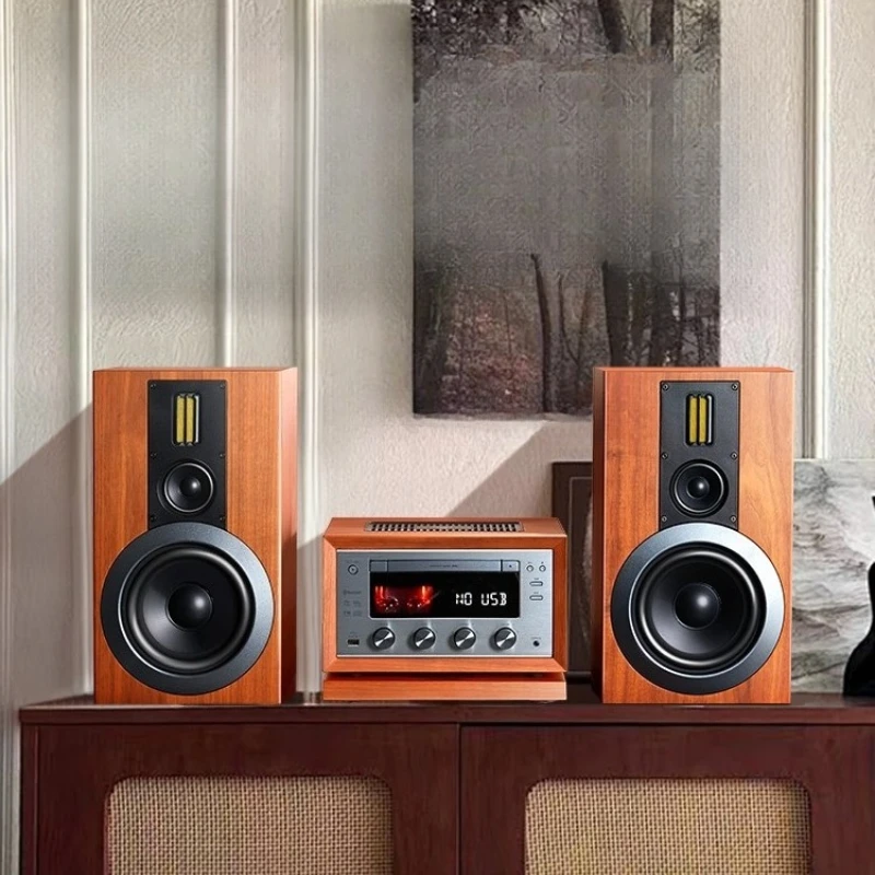 

Audio, professional audiophile-grade hifi bookshelf speakers, power amplifier CD player