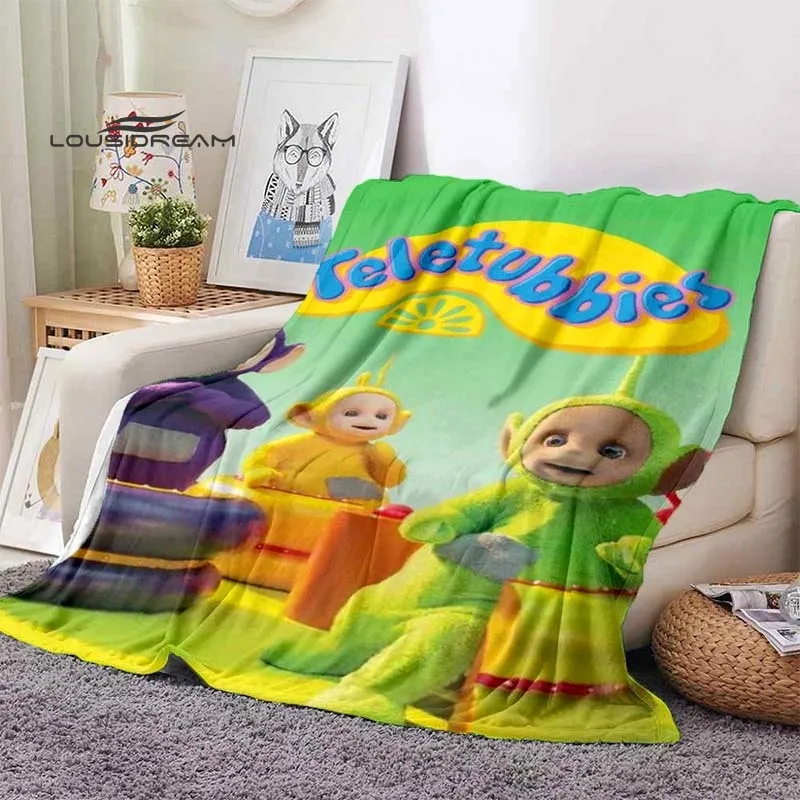 

Новое одеяло для творчества с мультяшными телепузиками, мягкое одеяло для дома, спальни, кровати, дивана, пикника, путешествий, офиса, одеяло, подарки
