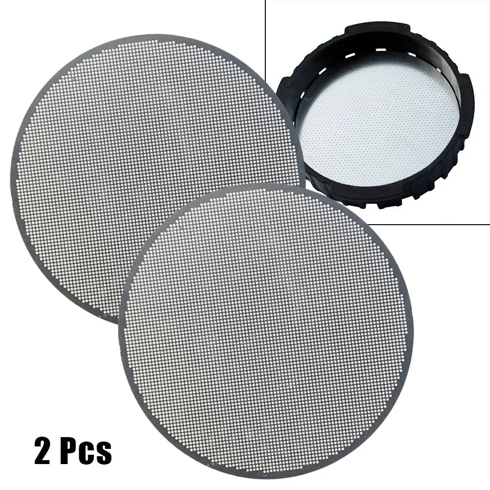 2pcs 61MM Pressure Coffee Pot Metal Filter Filter Fine Mesh Stainless Steel Filter Compatible With For Aeropress Coffee Maker