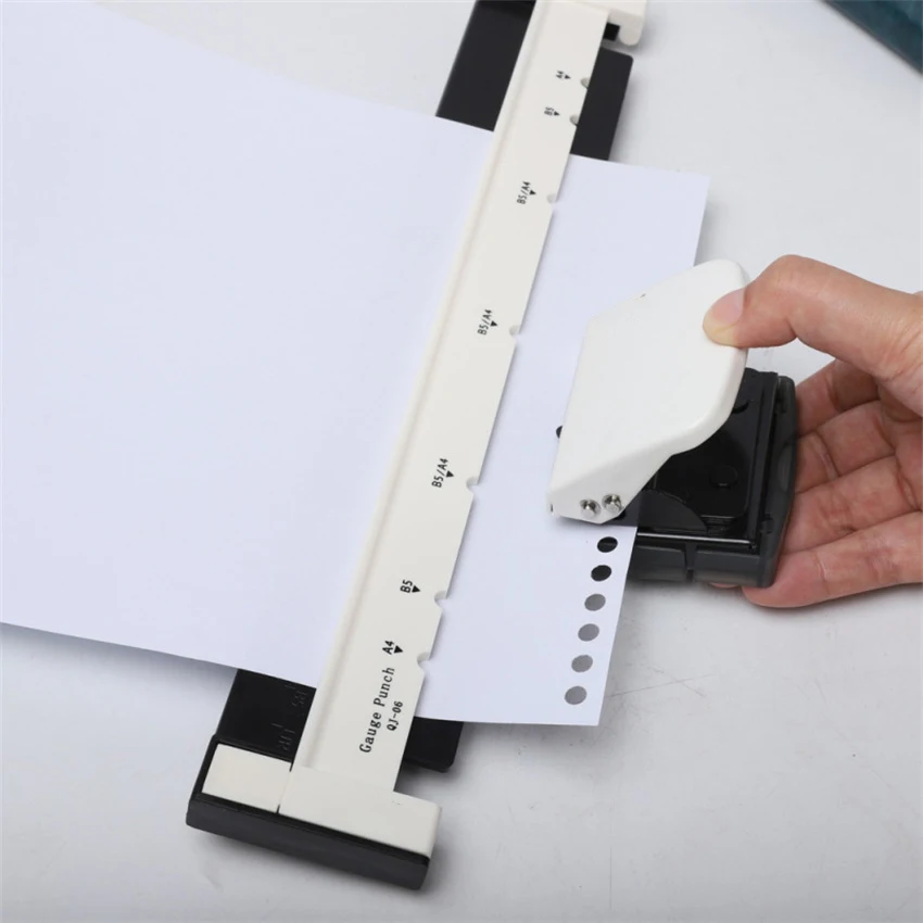 

A4/A5/B5 Paper 30Hole 26Hole Puncher Loose-Leaf Perforator Manual Scrapbook Punching Machine Offices School Binding Stationery