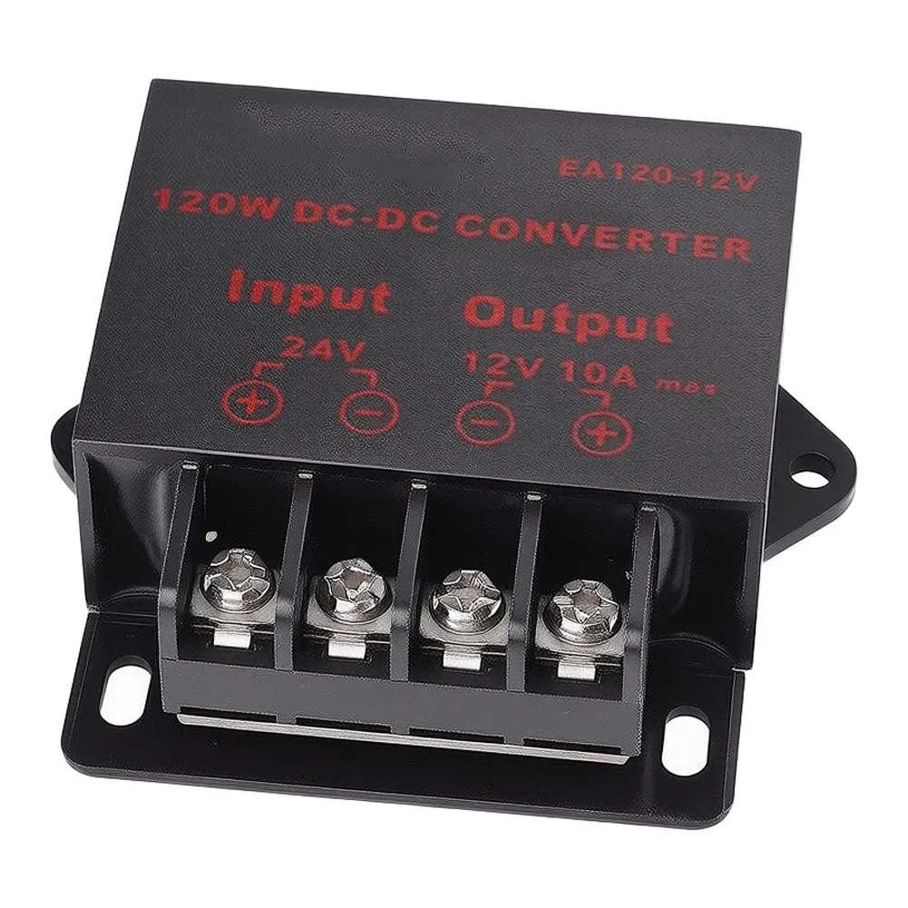 12V 24V To 5V DC-DC Step Down Voltage Converter 25W 5A ABS Shell 10-35V Wide Input Protection Power Supply For Car LED