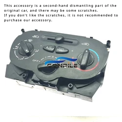 Air AC Heater Panel Climate Control Assy Switches for Peugeot 206 207 307 C2 Citroen Picasso 9624675377 X666633H