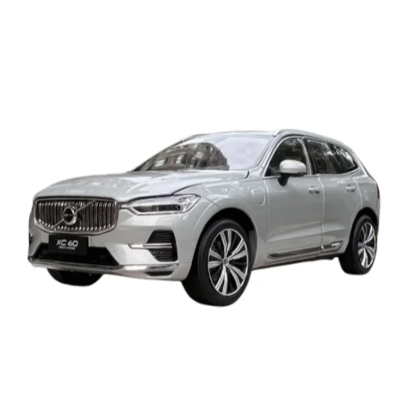 1:18 Original VOLVO 2022 XC60 diecast alloy car model, children\'s collection of decorative toys, holiday gifts for friends.