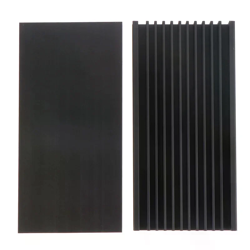 

НОВЫЙ 1 шт. 50*100*12.7 мм алюминиевый радиатор-охладитель для мощных светодиодов, ИС, вентиляторов, усилителей мощности