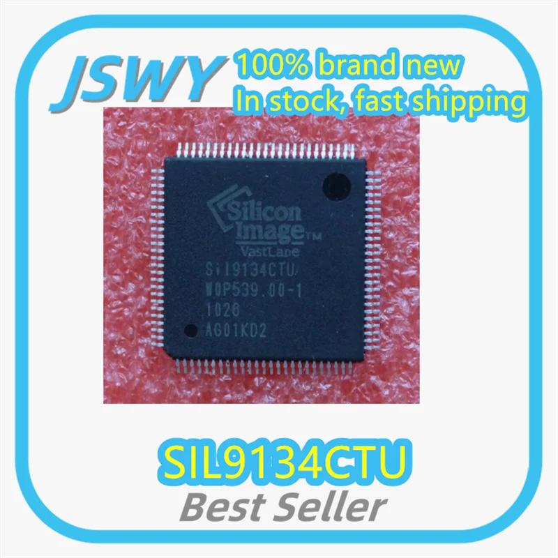 

(5/50pcs) SIL9134CTU SIL9134 TQFP-100 LCD chip video audio Brand new original Fast shipping Genuine