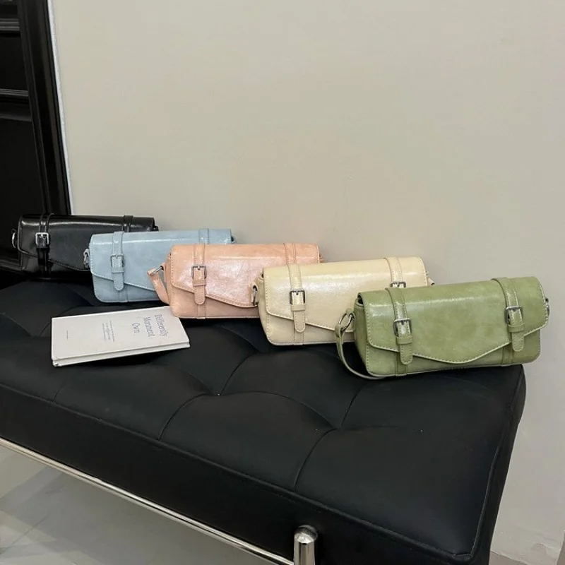 

Superior Ladies Crossbody-Bag Made Of Goatskin Leather Boasting High-End Paris Vintage Neat Spacious Daily Style​