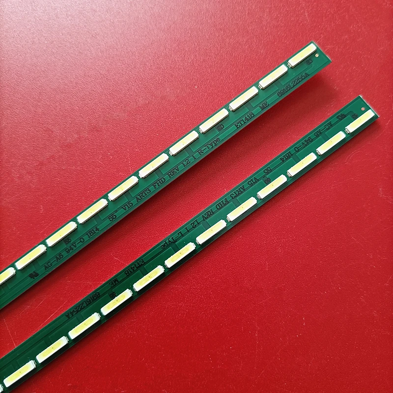 

New 2 PCS 63LED 607mm LED Strip 6922L-0149 55LF6309 55LF6300 6916L2234A 6916L2235A 55" V15 ART13 FHD R L type 6916L 2254A 2255A