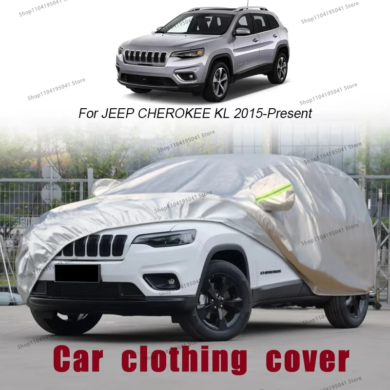 

For JEEP cherokee KL Full Car Cover Rain Frost Snow Car protective cover ,UV protection,Car paint protection