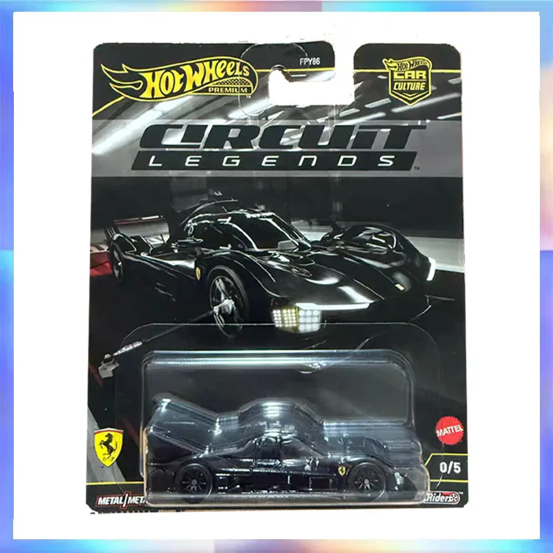 

1/64 Hot Wheels Премиальная модель автомобиля FPY86 Культура автомобиля серии Ferrari 499P No.0 Лимитированная модель в секретом стиле Коллекционная игрушка в подарок