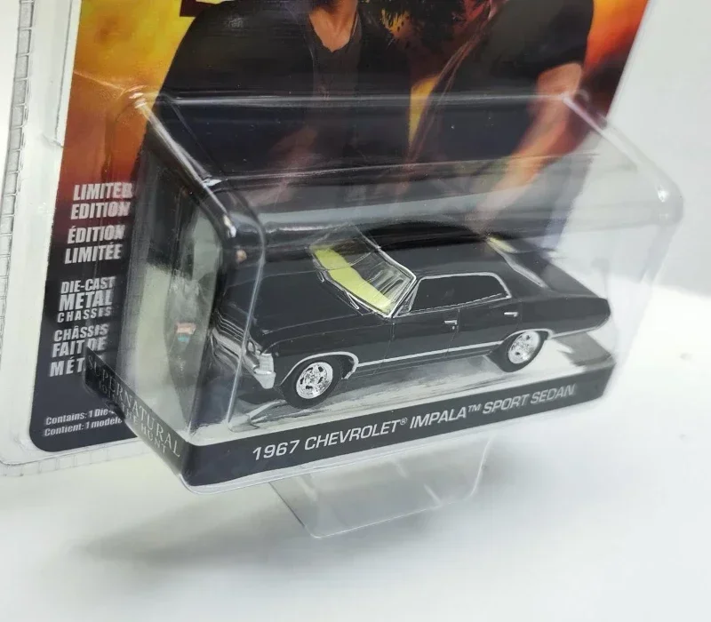 Model1:64 Supernatural 1967 Chevrolet Impala Ford Jeep Diecast Metal Alloy Model Car Toys For Childrens Gift Collection