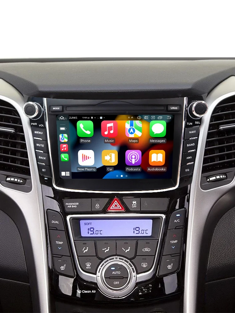 7'' Android 15 Carplay autoradio 2 DIN voor Hyundai I30 Elantra GT 2011-2017 Android AUTO multimediaspeler Bluetooth navigatie - afbeelding 2