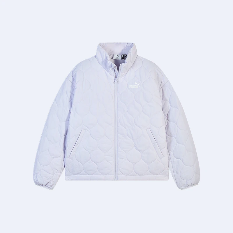 Puma genuine women's warm and loose zipper long sleeved sports and casual cotton clothing 695003-67