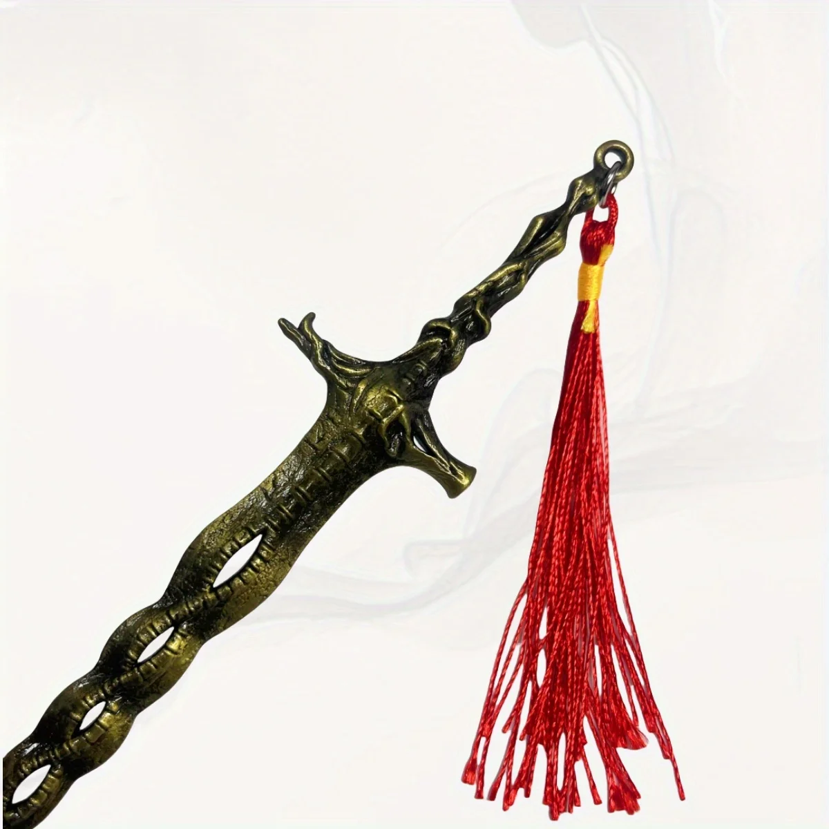 9.8inch Elden Sacred Relic Sword Metal Katana Sword Ninja Knife Katana Sabre Original Samurai Sabre Cosplay Accessories Prop Toy