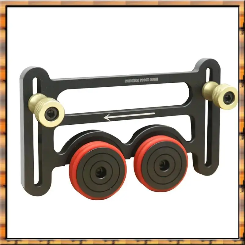 Sep N12R Woodworking Auxiliary Tool Double Wheel Bearing Roller Table Saw Precision Guide Universal With Sliding Block Board