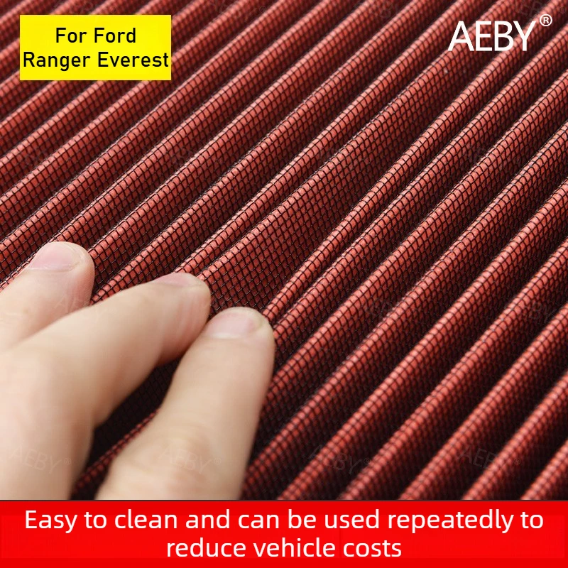 

AEBY For Ford Ranger Everest 2015-2021 Synthetic air filter dry cleaning,High performance air filter,Washable and repeatable