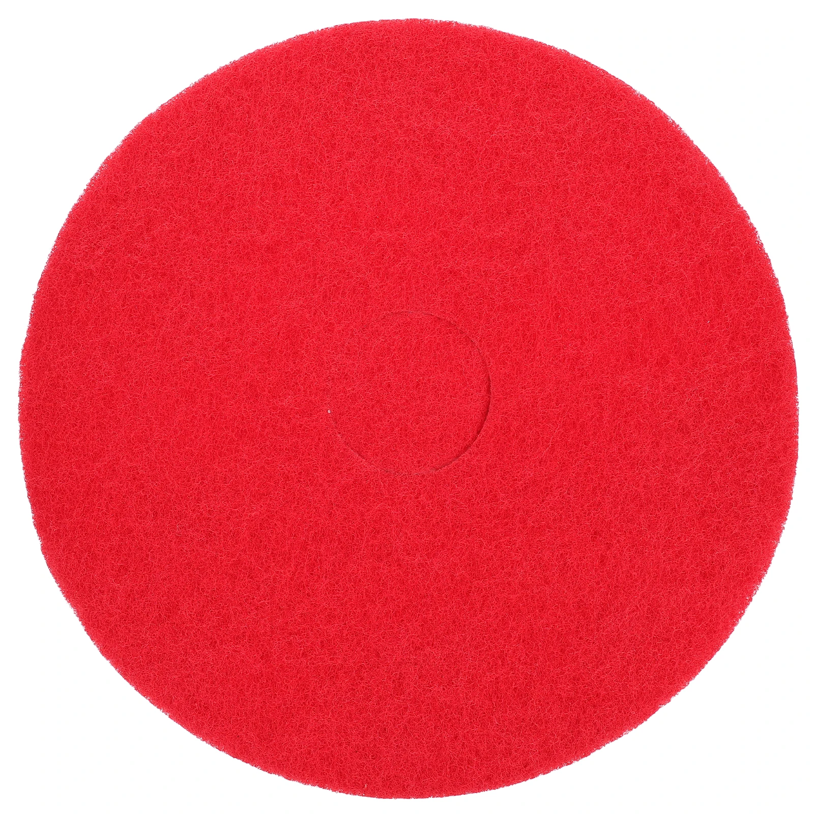 

Floor Scrubber Red Pad 17 Inch Dense Felt Cleaning Polishing Cloth Pads Machine Supplies Mat Multi Functional Tile Hardwood