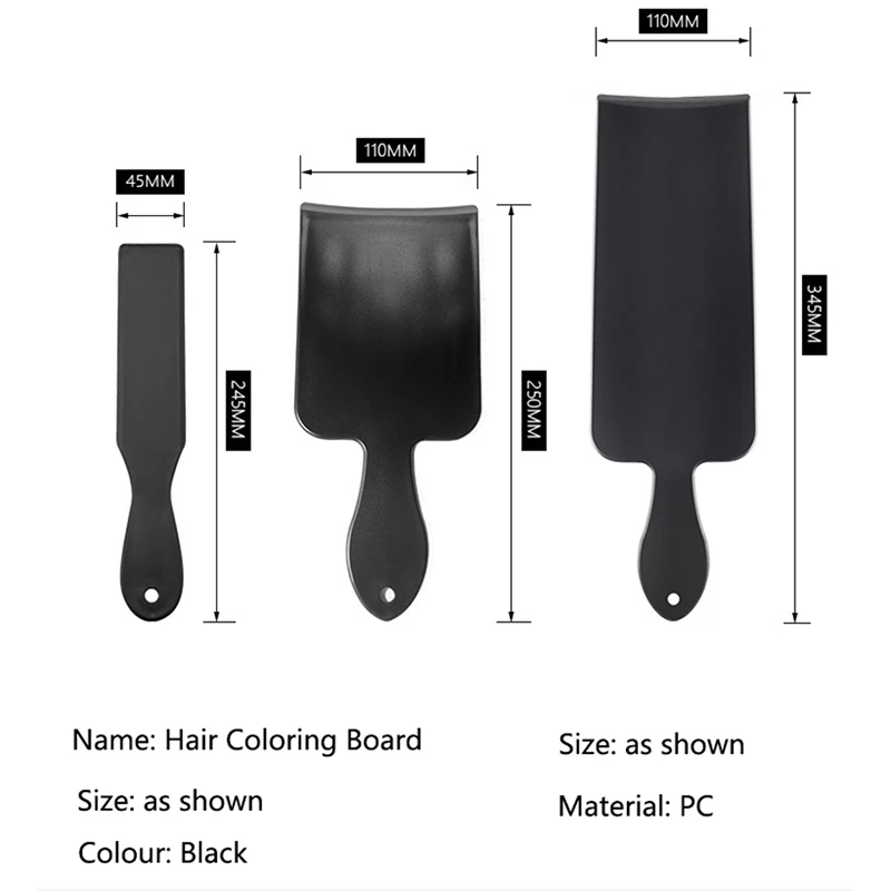 Tabla de colorear para salón de peluquería, aplicador de tinte de Color de cabello, herramientas de tintado profesional para barbería, suministros
