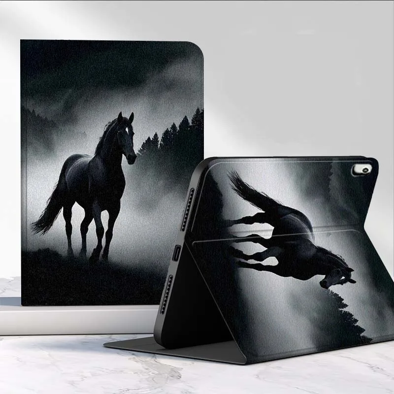 

Чехол Trend Dark Horse для планшетов Huawei MediaPad MatePad Pro Air 12 X T5 T10S M6 M5 C5e SE 11 11.5 10.4 дюйма