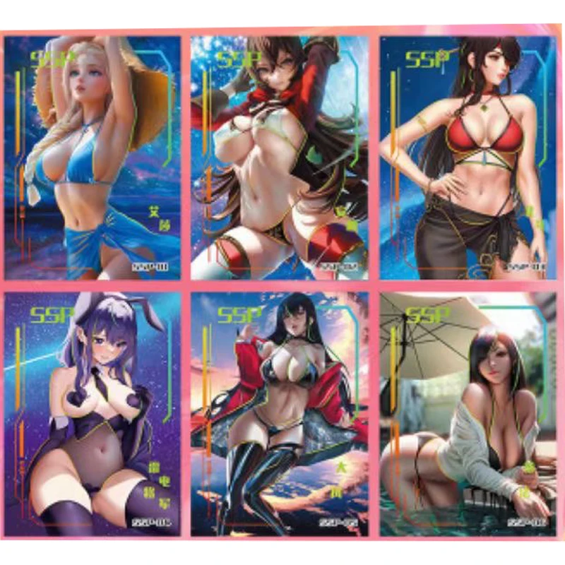 Dea Story Game Collection Card Anime Trading Booster Box 18 ± Sexy Girl Tcg Party Toys Waifu costume da bagno hobby Gift