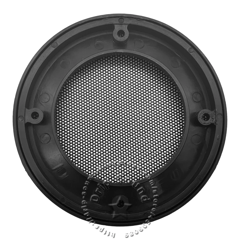 ل 3.5 بوصة شبكة سماعات غطاء هيج-الصف 3.5 "سيارة المنزل الصوت الزخرفية دائرة شبكة معدنية مصبغة شبكة حماية # الفضة/أسود