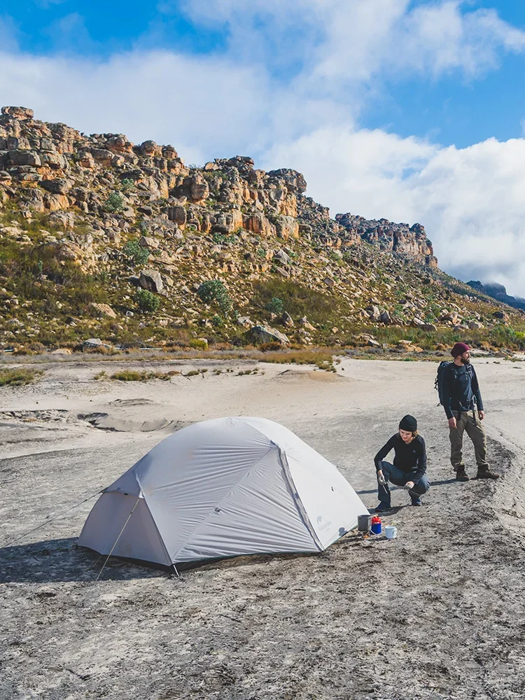 Tienda doble ultraligera Original Naturehike Noke Menga, profesional, para acampar al aire libre, montañismo, Camping, resistente al viento, lluvia