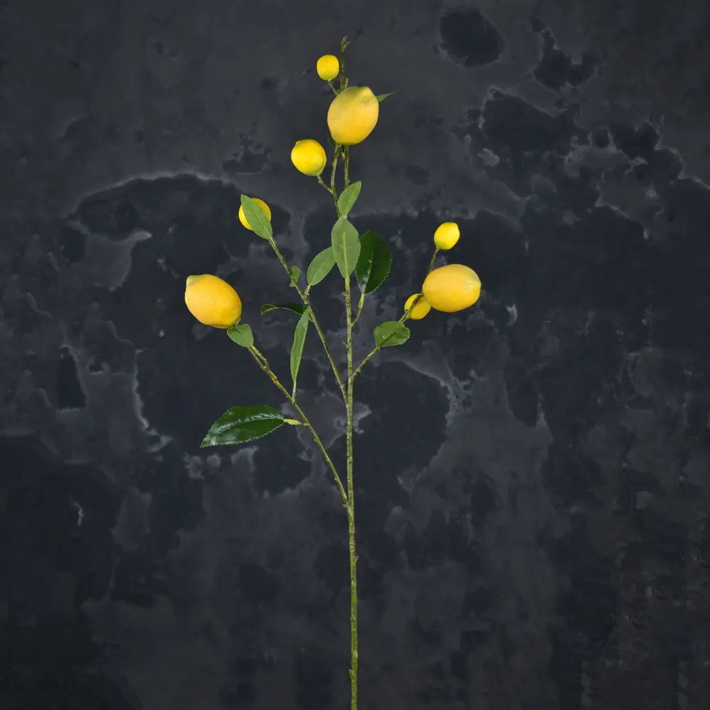 

Искусственная лимонная ветка: Премиальные имитационные растения для декора магазинов, дома и вечеринок, искусственные ветви деревьев