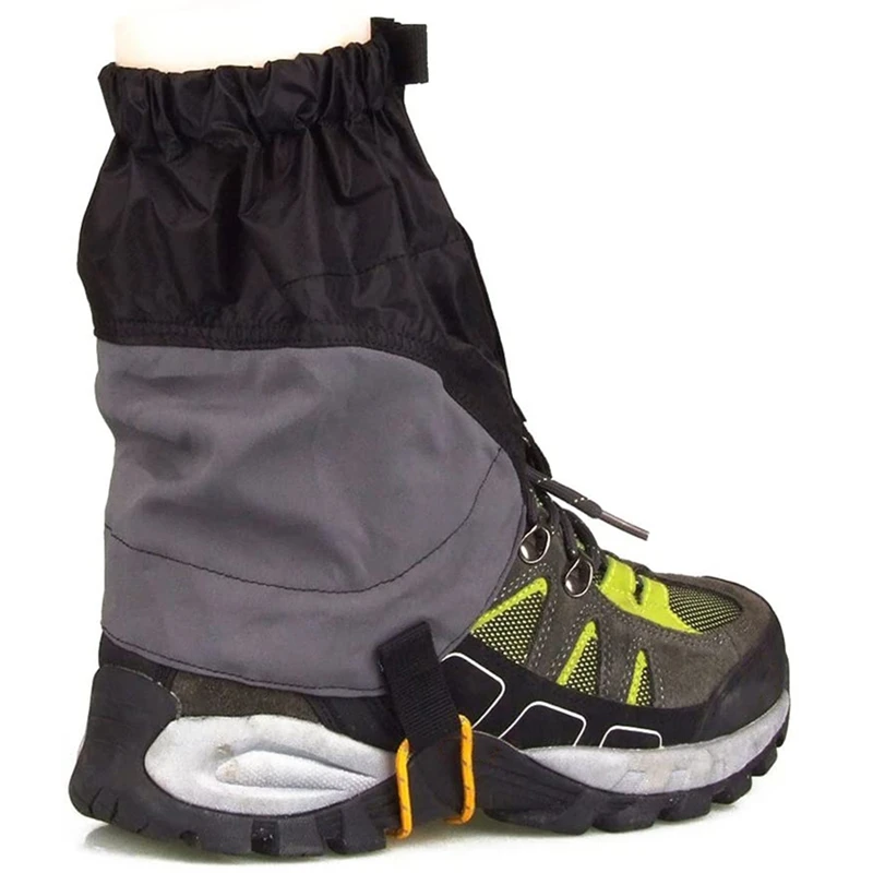 1Pair Outdoor Leg Gaiters Waterproof Ultralight Legging Protection Guard Shoes Boots Cover Walking Gaiters For Hiking