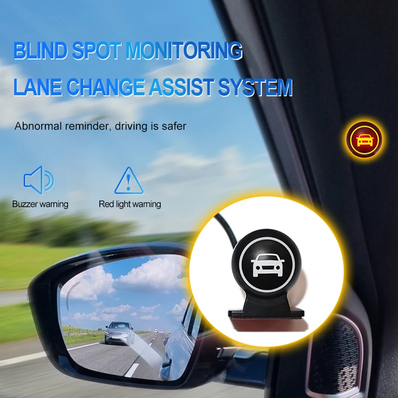 77GHZ Universal Car Safe Driving Assist BSD BSM 77GHZ blind spot detection system lane change assist Security Warning sensor