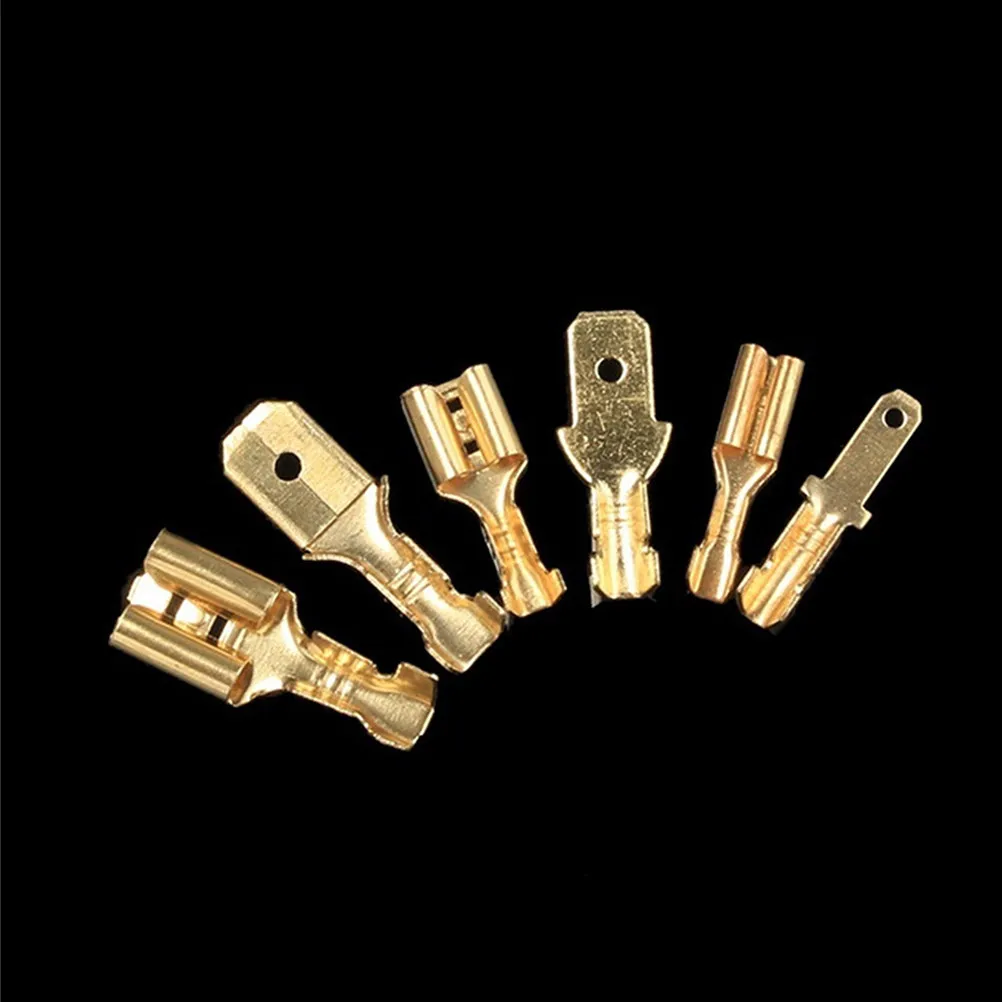 720Pcs Electrical Wire Terminal Crimp Connector Set Assorted Spade Terminals Male Female Insulation Sleeves Copper Crimp
