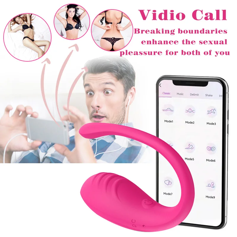 Wireless Bluetooth G Spot Dildo Vibrator for Women APP Remote Control Wear Vibrating Egg Clit Female Panties Sex Toys for Adults