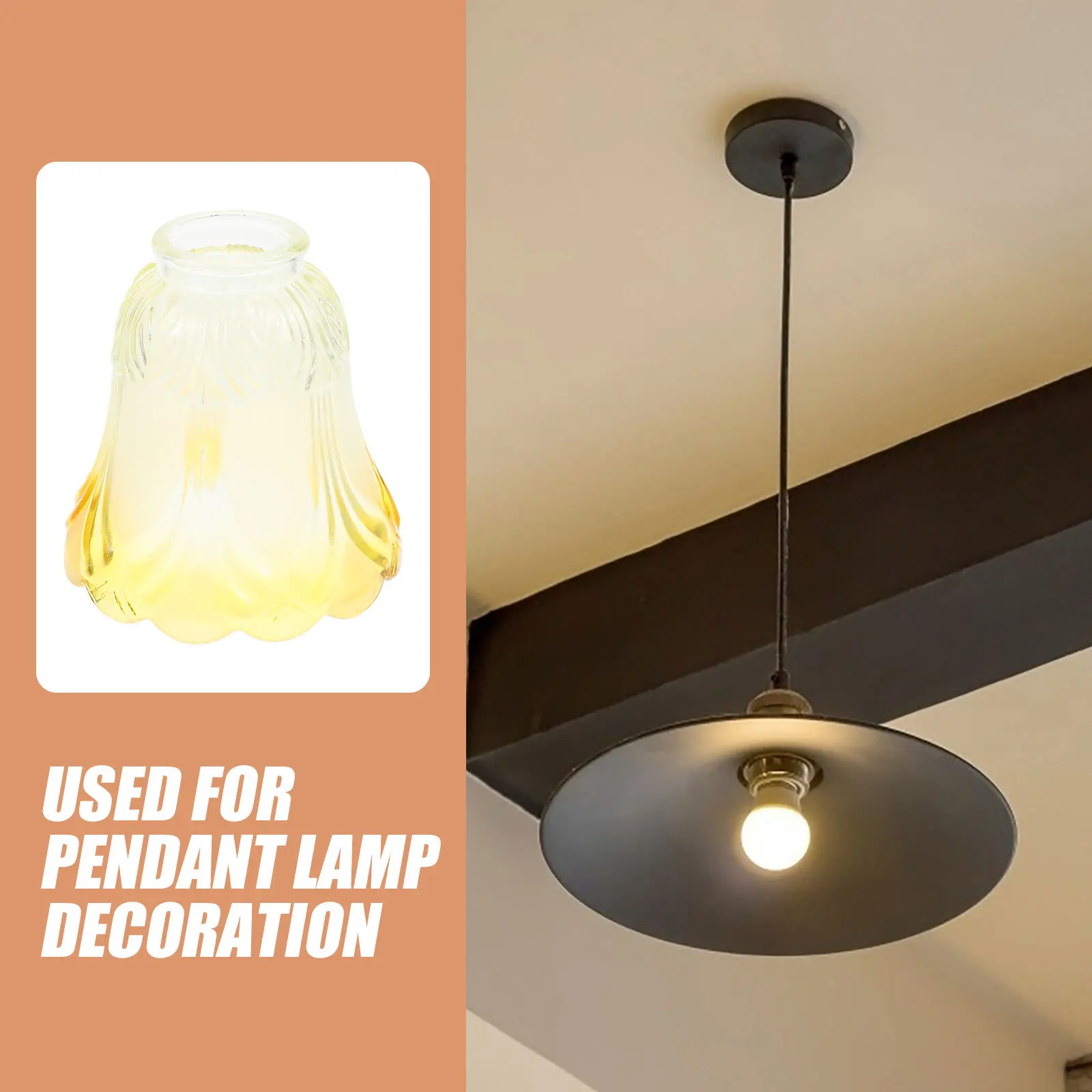 

Glass Lamp Shade Replacement for Ceiling Light Pendant Lamp Cover Modern Chandelier Lighting Accessories Light Shade