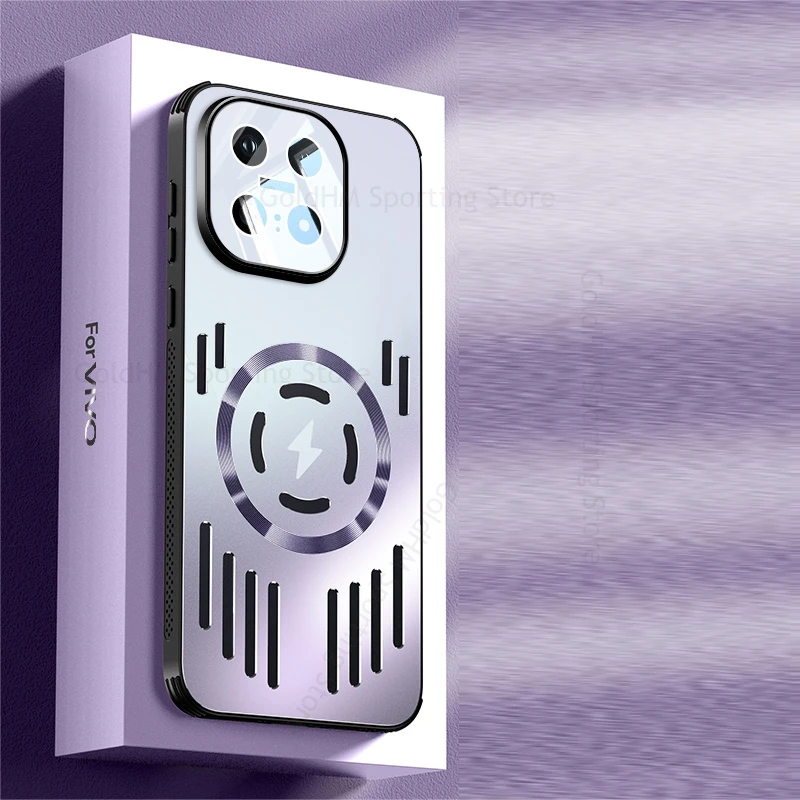 Cooling Heat Dissipation Magnetic Case For vivo iQOO 15 13 12 Pro