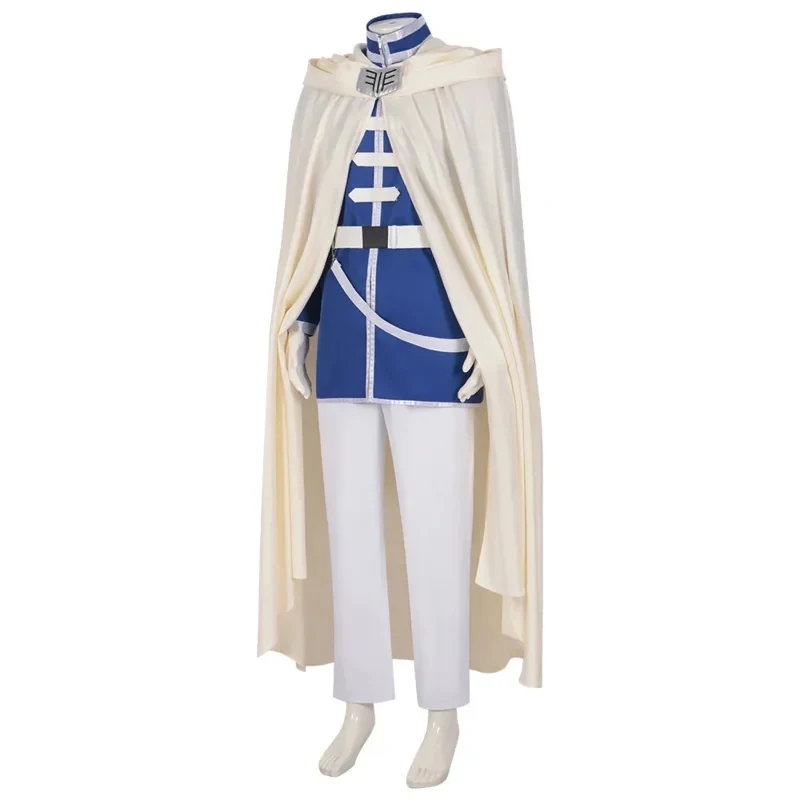 

★Halloween Cosplay Costume Anime Frieren Beyond Journey's End Swordman Himmel Pants Cloak Wig♥ All corners of the country