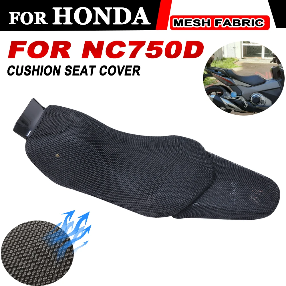 

For Honda NC750D INTEGRA NC 750 D 750D Motorcycle Accessories Seat Cushion Cover Protector Guard Sunscreen Breathable Mesh Pad