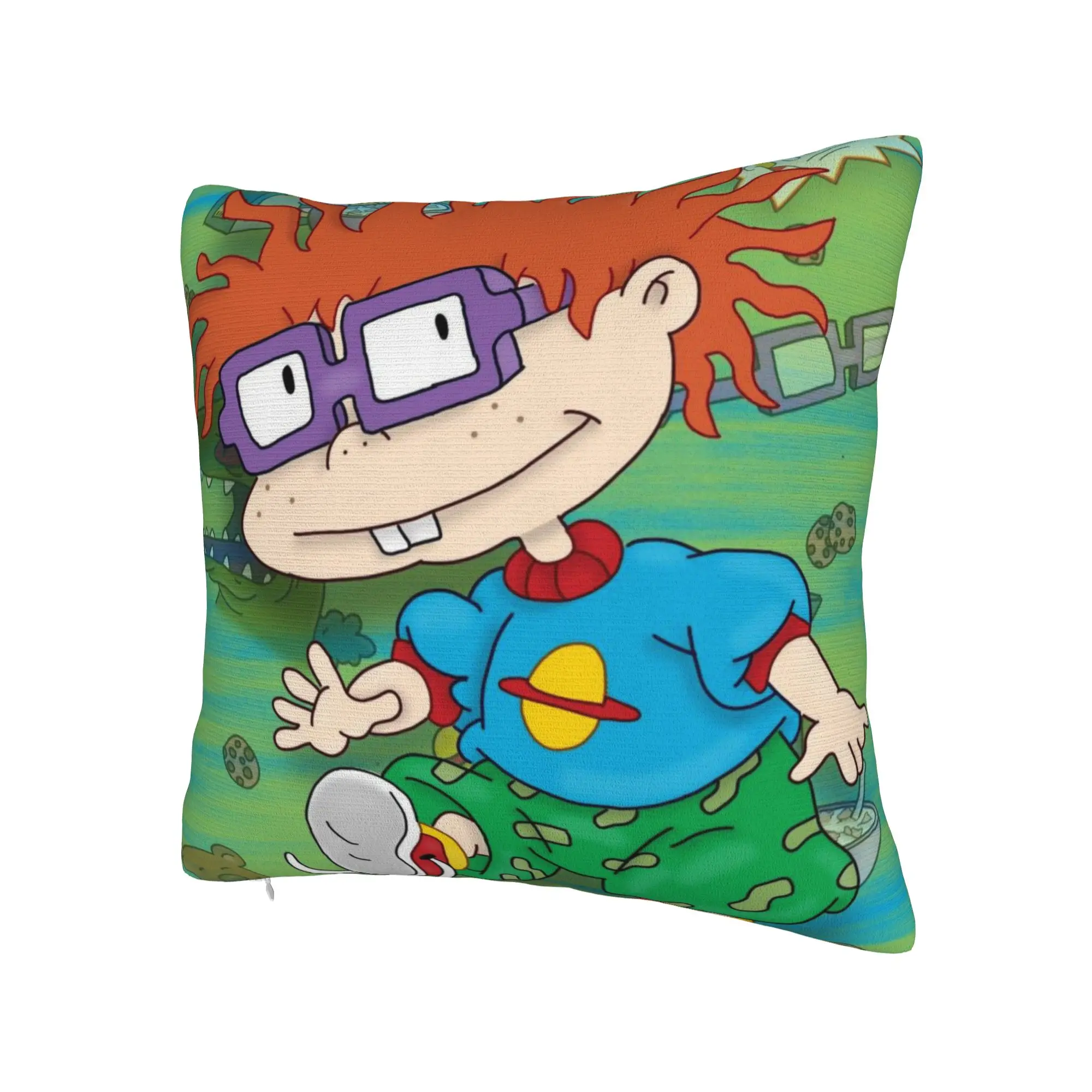 Decorative Pillow Covers Cartoon R-Rugrats Merch Home  Throw Pillow Case Cover Square Multi-Size