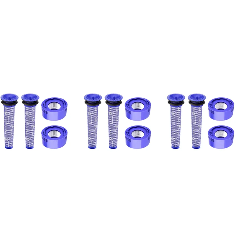 

Сменные фильтры BABZ-12Pack для беспроводных пылесосов Dyson V7, V8 Animal и V8 Absolute, HEPA-фильтры.